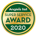 Multi-year Angie's List Super Service Award including most recently for 2020