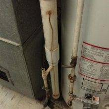 Leaking at test hole on water heater