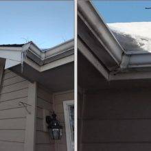 Leaking gutter