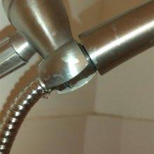 Leaking shower head connection