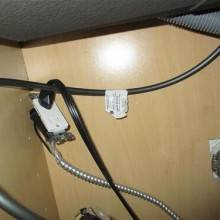 Outlets should be mounted to prevent stress on wiring