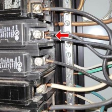 Double tapping wires can overload