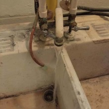 Galvanized pipes can rust and cause restrictions